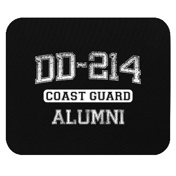 Discover US Coast Guard Alumni Mouse Pads