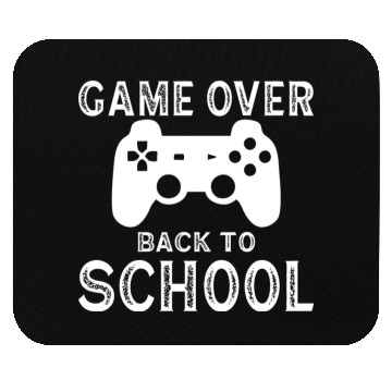 Discover Game Over back to school Mouse Pads