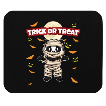 Discover Trick Or Treat Scary Creepy Halloween Monster Mouse Pads