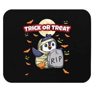 Discover Trick Or Treat Scary Creepy Halloween Monster Mouse Pads