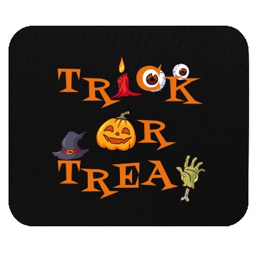 Discover Trick or treat Mouse Pads