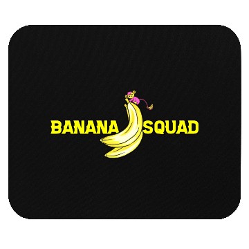 Discover Cool Banana Squad Fruit Lover Mouse Pads
