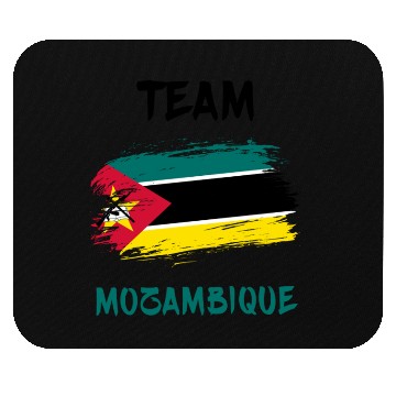 Discover Team Mozambique flags design Mouse Pads