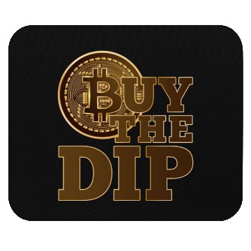 Discover Cryptocurrency Buy The Dip Bitcoin Crypto Mouse Pads
