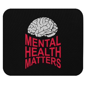 Discover mental health matters quote Mouse Pads