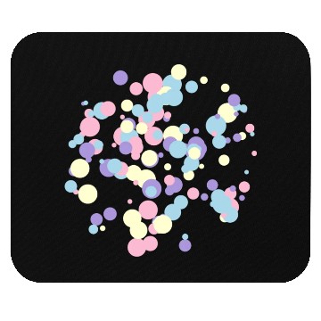 Discover abstract circles pattern Mouse Pads
