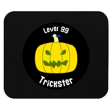 Discover Level 99 trickster yellow Mouse Pads