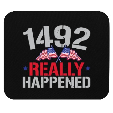 Discover 1492 It Really Happened Navigator Columbus Day Mouse Pads