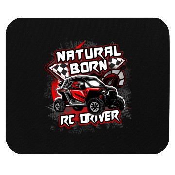 Discover Natural Born RC car Driver Racer Remote Controlled Mouse Pads