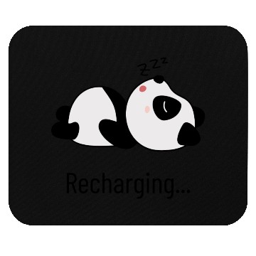Discover Cute Panda Sleeping Mouse Pads