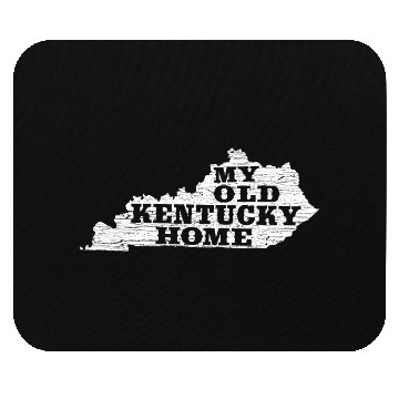 Discover My Old Kentucky Home State Vintage Rustic Chic Mouse Pads