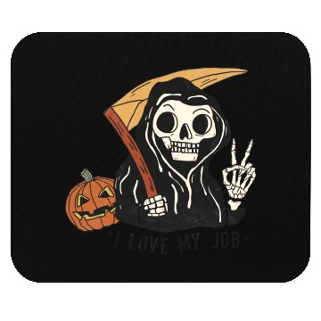 Discover Skeleton Halloween Mouse Pads