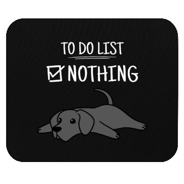 Discover Great Dane To Do List Mouse Pads