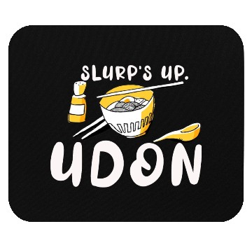 Discover Slurp's Up Udon Noodles Pun Japanese Ramen Pasta D Mouse Pads