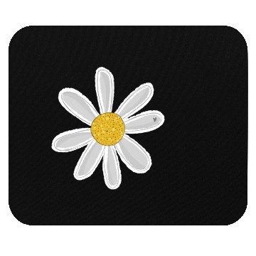 Discover Daisy Flower - Gift, Present Mouse Pads