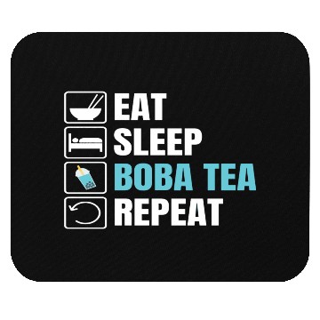 Discover Bubble Tea Inspired Design For A Boba Tea Lover Mouse Pads