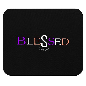 Discover Purple and pink blessed aka pimp shit type shit Mouse Pads