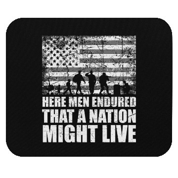 Discover Veterans Day Mouse Pads