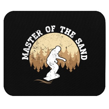 Discover Master Of The Sand Sandboard Sandboarding Mouse Pads