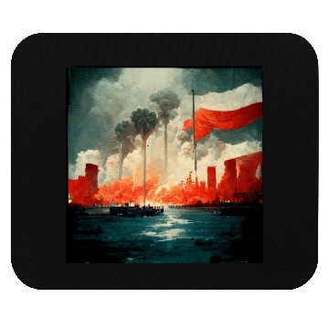 Discover No War Sad Painting Mouse Pads