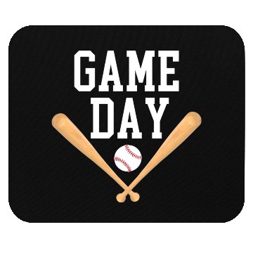 Discover Game Day Baseball Baseball Life, Softball Mouse Pads