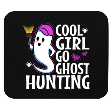 Discover Cool girls go ghost hunting Mouse Pads