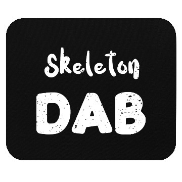 Discover Skeleton Dab - Halloween Mouse Pads