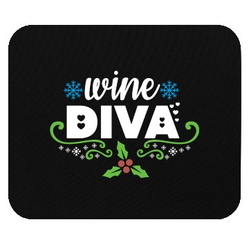 Discover wine Diva Mouse Pads