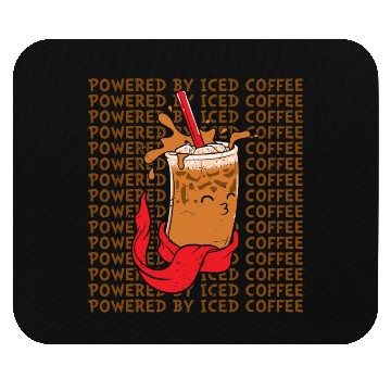 Discover Powered by Iced Coffee Mouse Pads