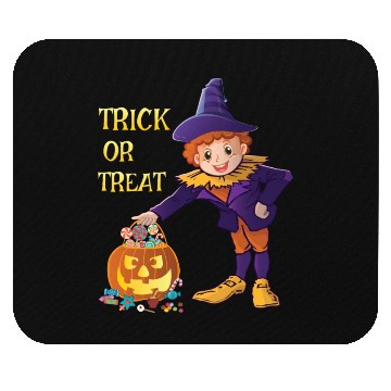 Discover Trick Or Treat Mouse Pads