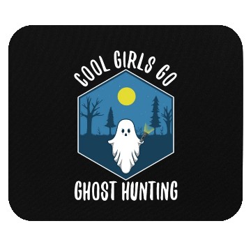 Discover Cool girls go ghost hunting Mouse Pads