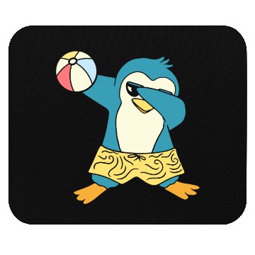 Discover Penguin Pool Party Inflatable Sphere Water Ball Mouse Pads