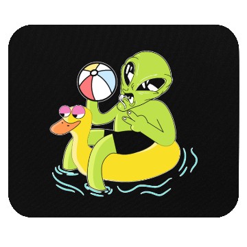 Discover Alien Believer Inflatable Sphere Squad Water Ball Mouse Pads