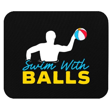 Discover Swim With Balls Inflatable Sphere Water Ball Mouse Pads