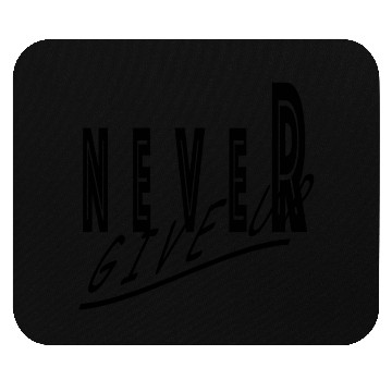 Discover never give up Mouse Pads