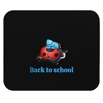 Discover Ladybug back to school Mouse Pads