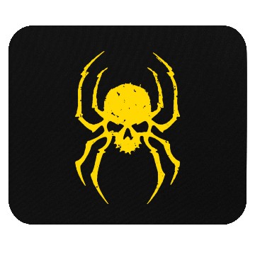 Discover Spider Skull Mouse Pads