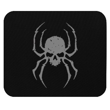 Discover Spider Skull Mouse Pads