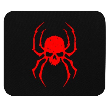 Discover Spider Skull Mouse Pads