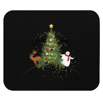 Discover Christmas Holly Jolly Mouse Pads