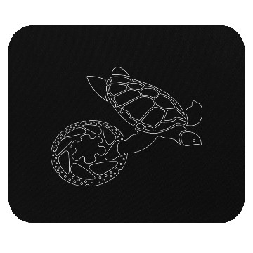 Discover Ocean Animals Sea Turtle's Life Mouse Pads
