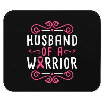 Discover Husband Of A Warrior Mouse Pads