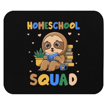 Discover Homeschool Sloth Funny First Day Of School Mouse Pads