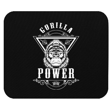 Discover Strength Training Chimpanzee Nature Mouse Pads