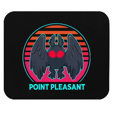 Discover Cryptozoology Folklore Mothman Point Pleasant Mouse Pads