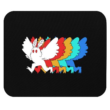 Discover Cryptozoologist Cryptid Mothman Mouse Pads