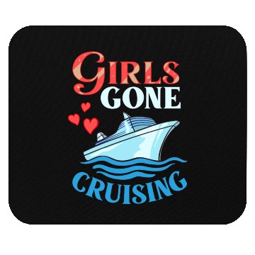 Discover Cruise Ship Vacation Trip Party Sailing Boating Mouse Pads