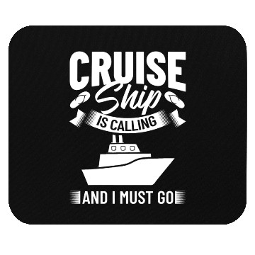 Discover Cruise Ship Vacation Trip Party Sailing Boating Mouse Pads