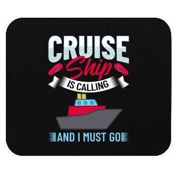 Discover Cruise Ship Vacation Trip Party Sailing Boating Mouse Pads