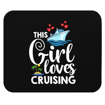 Discover Cruise Ship Vacation Trip Party Sailing Boating Mouse Pads
